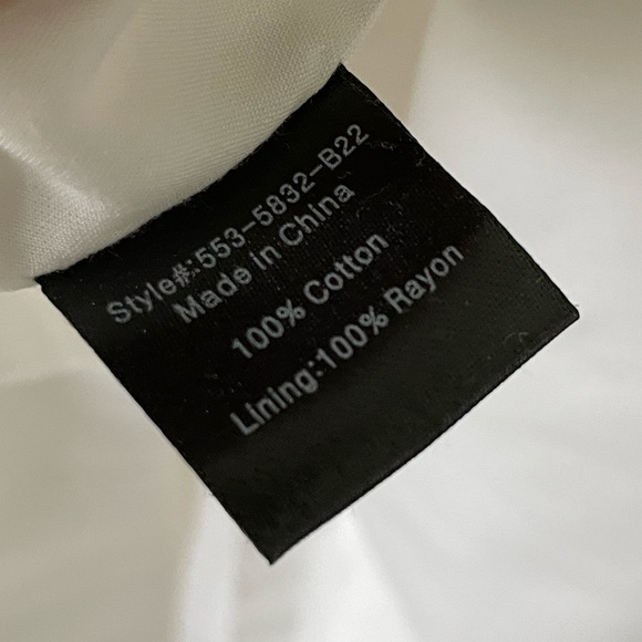 Jenni Kayne Cove Maxi Dress XS White Minimalist Cotton Pockets Cottage Beachy - Picture 6 of 7